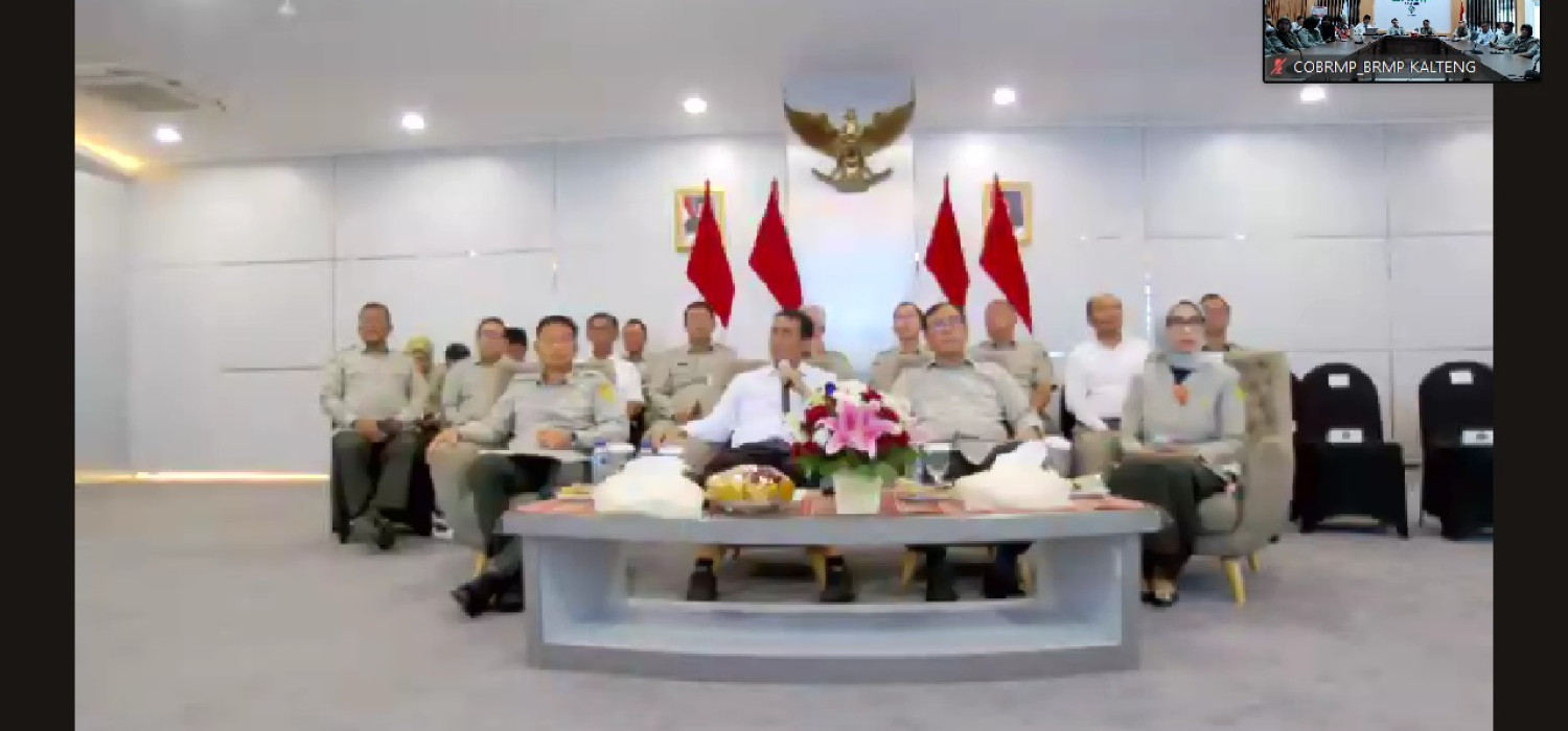BRMP Kalteng Hadiri Apel Nasional, Mentan Tegaskan Komitmen Percepatan Swasembada Pangan