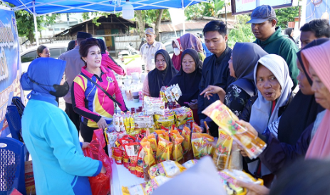 Polri Buka Pasar Ramadan Presisi Murah di Rumkit Bhayangkara Palangka Raya