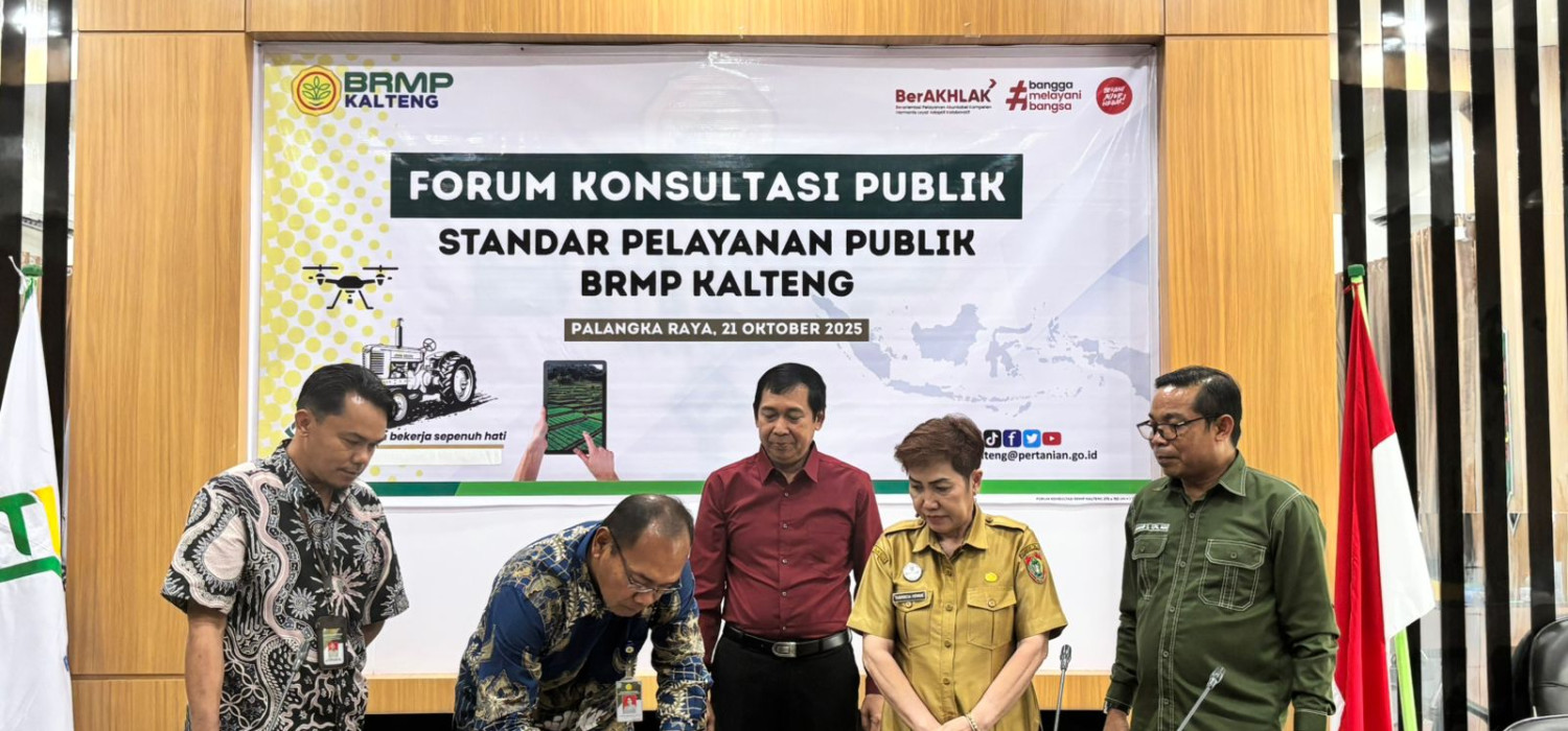 BRMP Gelar Forum Konsultasi Publik, Dorong Pelayanan Pertanian Cepat dan Profesional