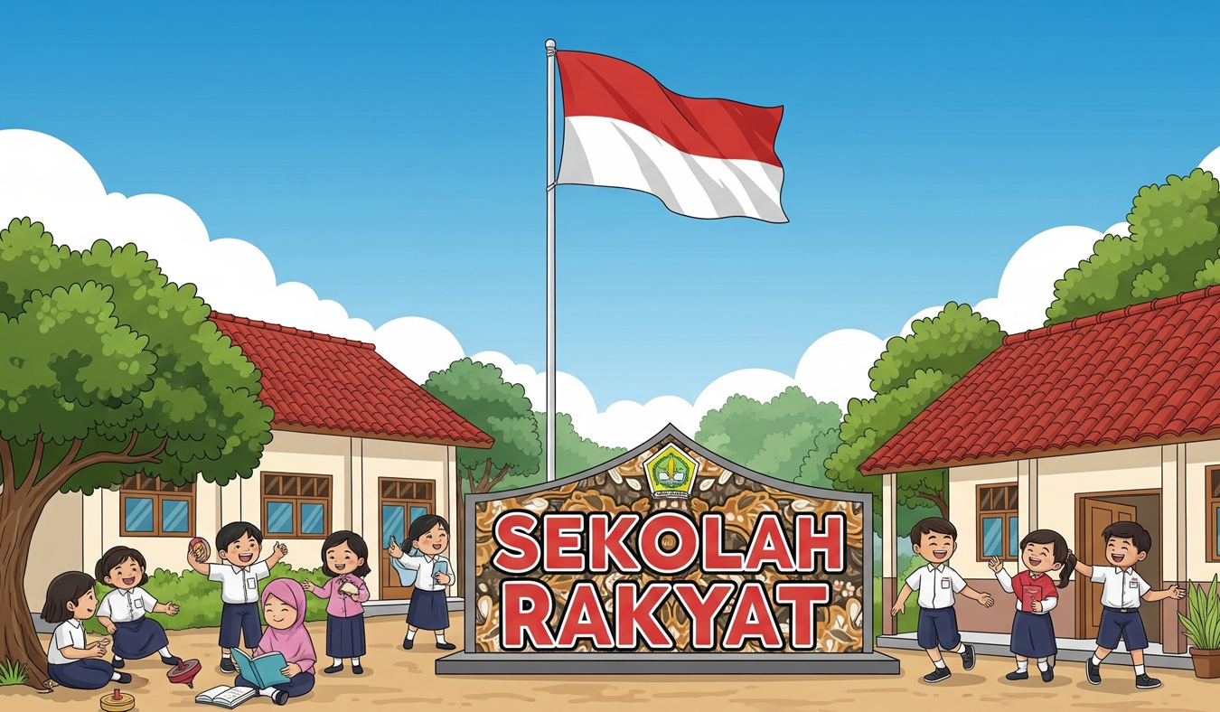 Sekolah Rakyat Prabowo: Pendidikan Gratis, Mewah, dan Merata untuk Indonesia Emas 2045