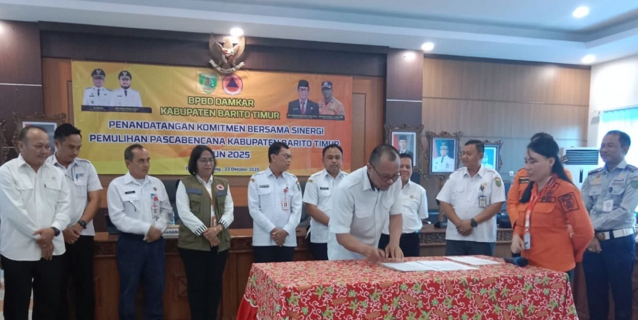 Barito Timur Bentuk Tim Teknis Pemulihan Pascabencana, Bupati: Bangun Lebih Baik