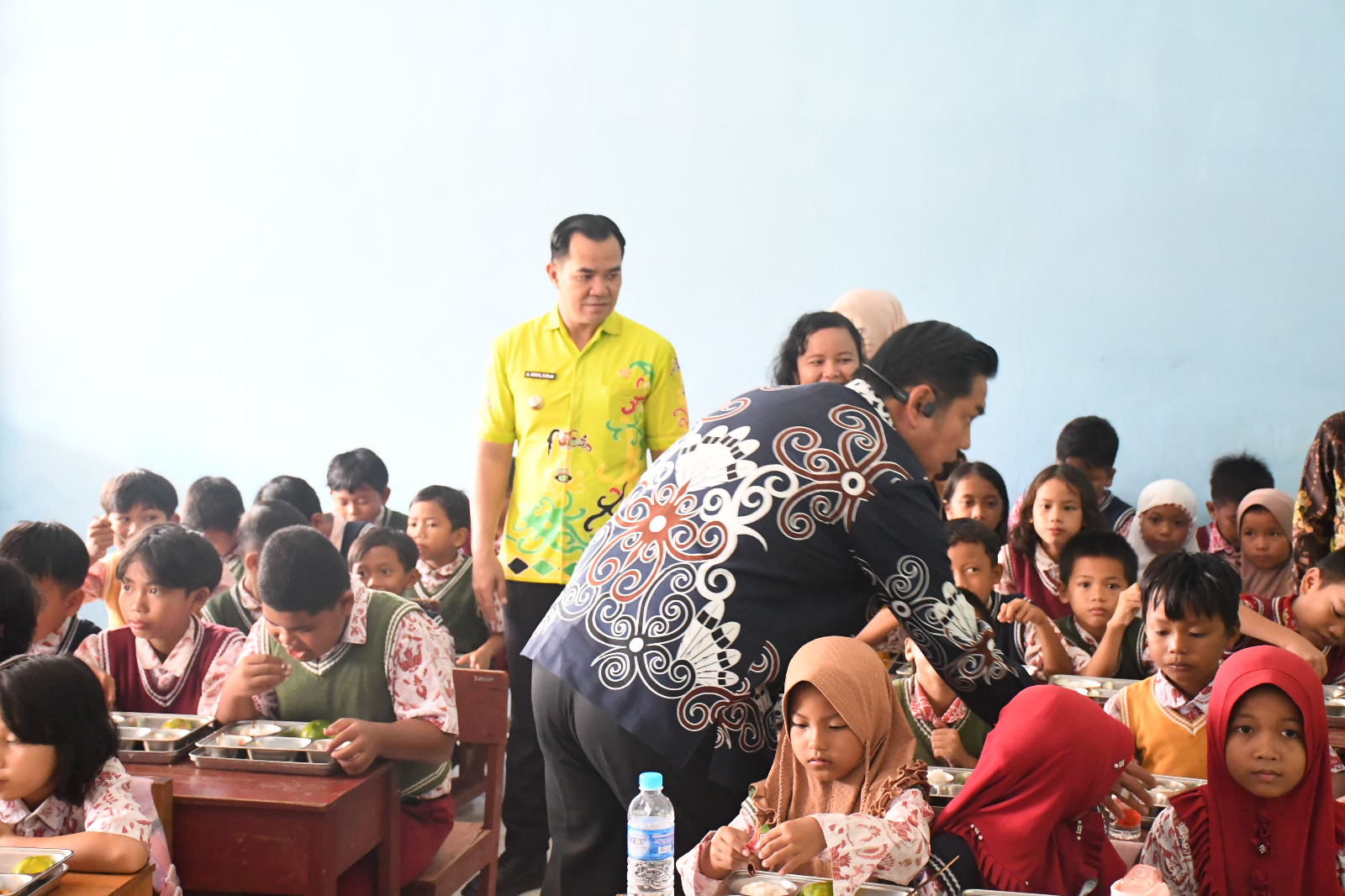 Makan Bergizi Gratis Perdana Digelar di Pulang Pisau, 1.604 Jadi Penerima Manfaatnya