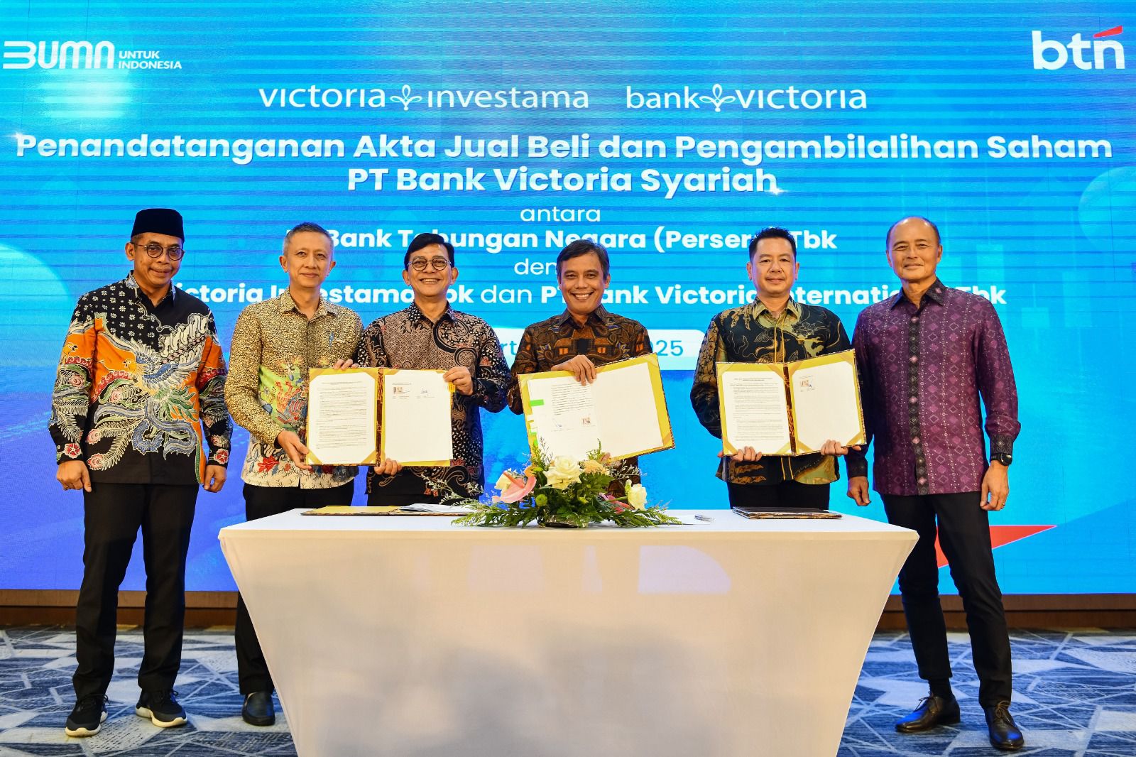 Resmi Akuisisi BVIS, BTN Bidik BTN Syariah Jadi Bank Syariah Nomor Dua di Indonesia