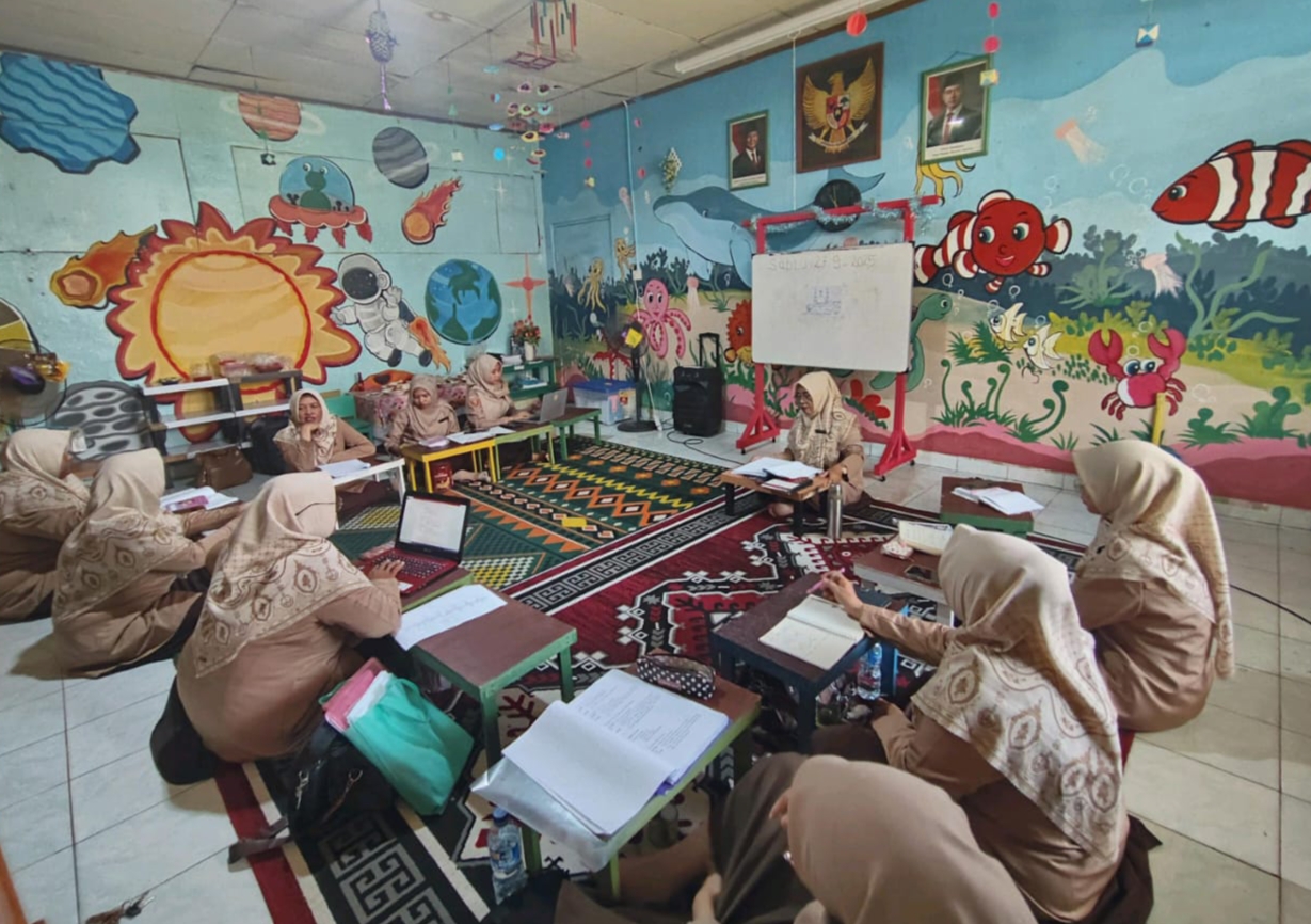 RA Muslimat NU Palangka Raya Rakor Guru, Pastikan Pembelajaran Lebih Terarah