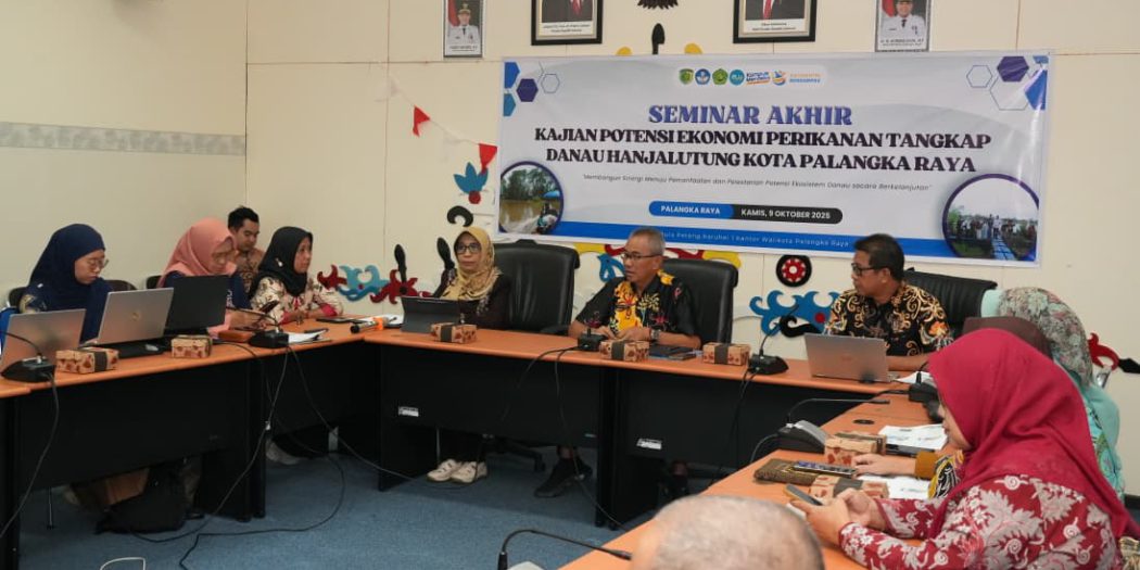 Pemkot Palangka Raya Gelar Seminar Akhir Kajian Potensi Ekonomi Perikanan Tangkap dan Pertanian Hidroponik