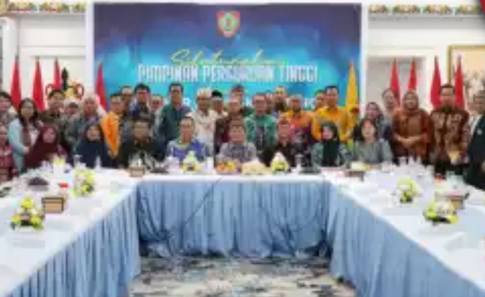 Gubernur Kumpulkan Pimpinan Perguruan Tinggi se-Kalteng, Berikut 4 Kesepakatannya