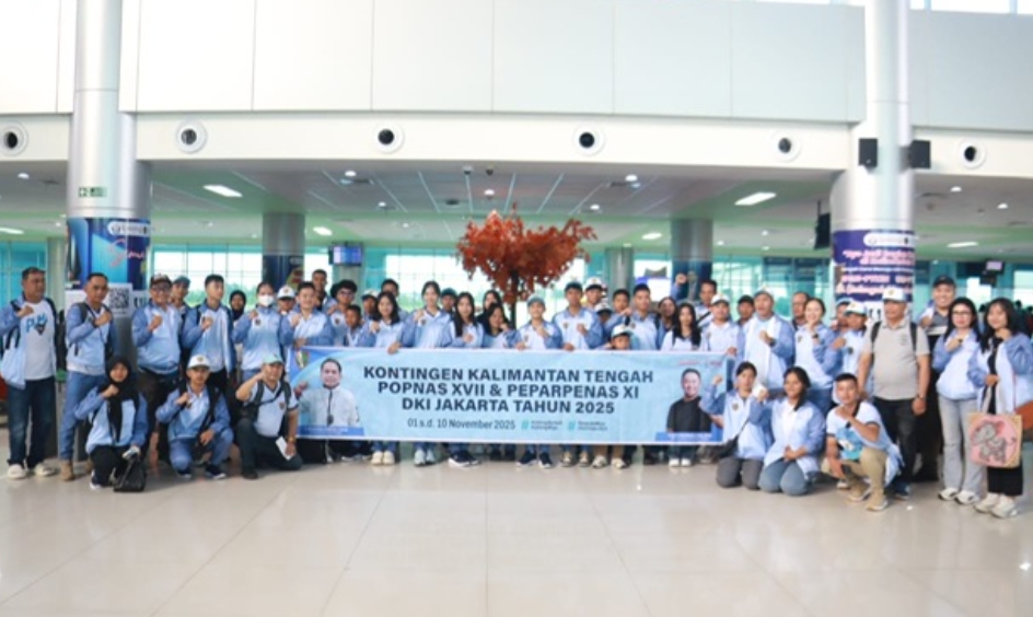 Kontingen Kalteng Siap Berlaga di POPNAS dan PEPARPENAS 2025