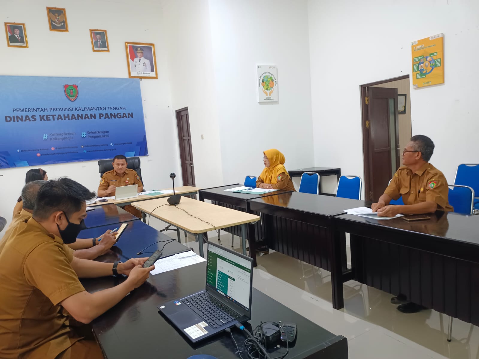 Dinas Ketahanan Pangan Kalteng Evaluasi Perkembangan Harga Beras di Daerah