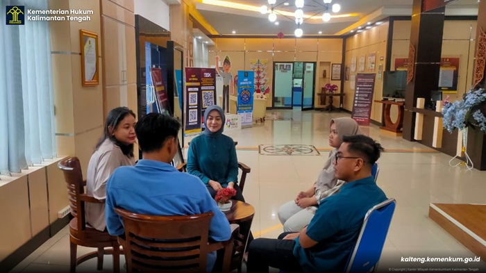 UMKM Es Teh Bantul Daftarkan Merek Dagang di Kanwil Kemenkum Kalteng