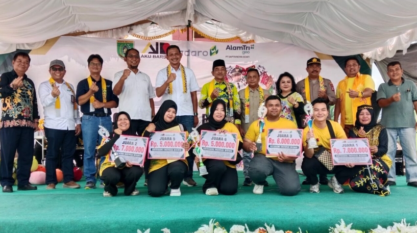 Wabup Buka Bazar dan Lomba Inovasi Bisnis UMKM Barsel 2025: Dorong Wirausaha Lokal Naik Kelas
