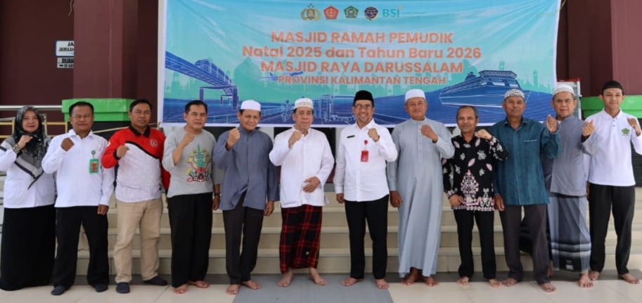 Kick-off Program Masjid Ramah Pemudik Natal 2025 dan Tahun Baru 2026