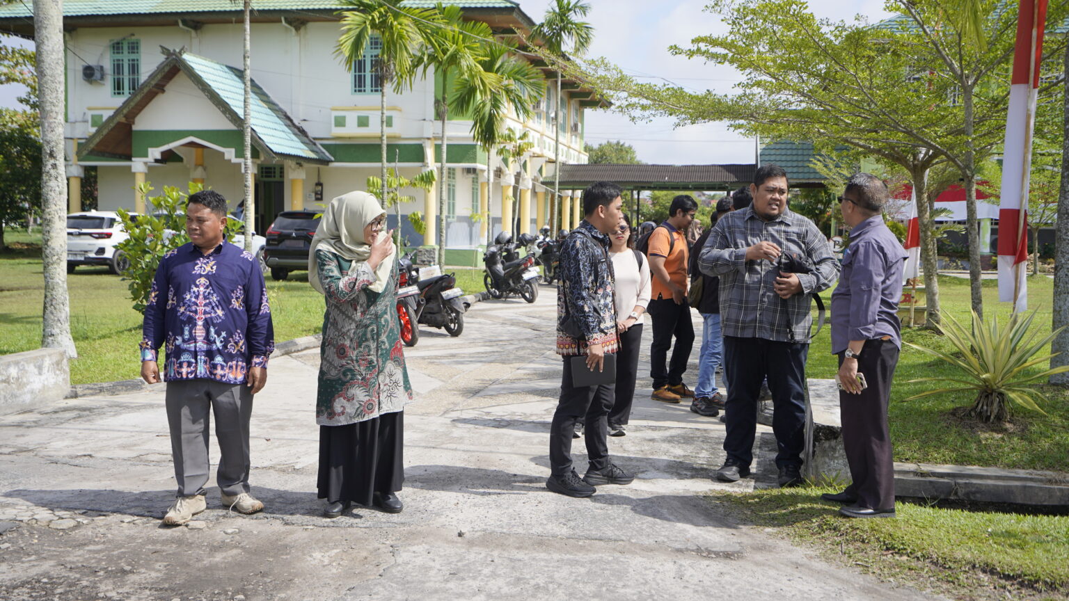 PUPR Kalteng Survei Jalan Lingkungan Kampus UIN Palangka Raya