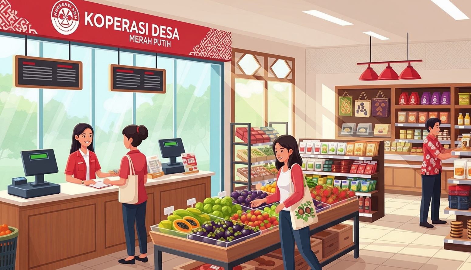 Koperasi Merah Putih: Fondasi Ekonomi Desa Menuju Indonesia Emas 2045