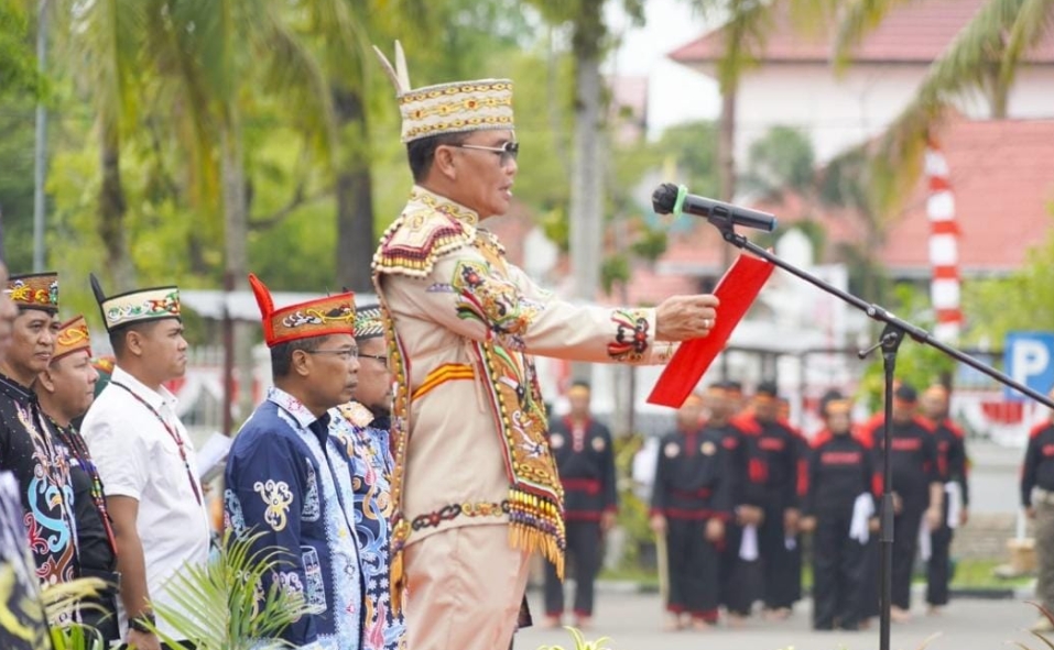 Dikukuhkan, BATAMAD dan Forum Damang Adat Kalteng Perkuat Peran Lembaga Adat