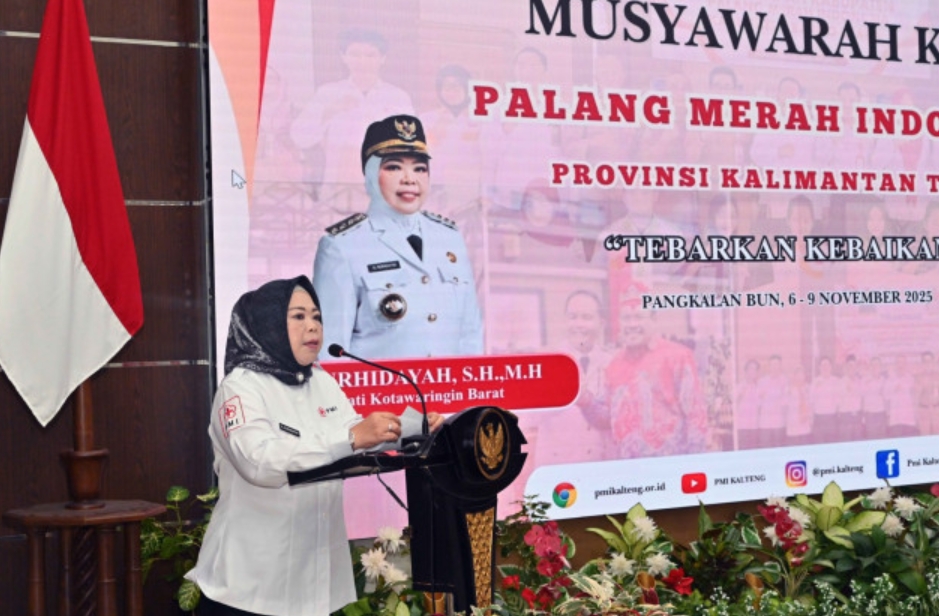 Kotawaringin Barat Jadi Tuan Rumah Muskerprov PMI Kalteng 2025