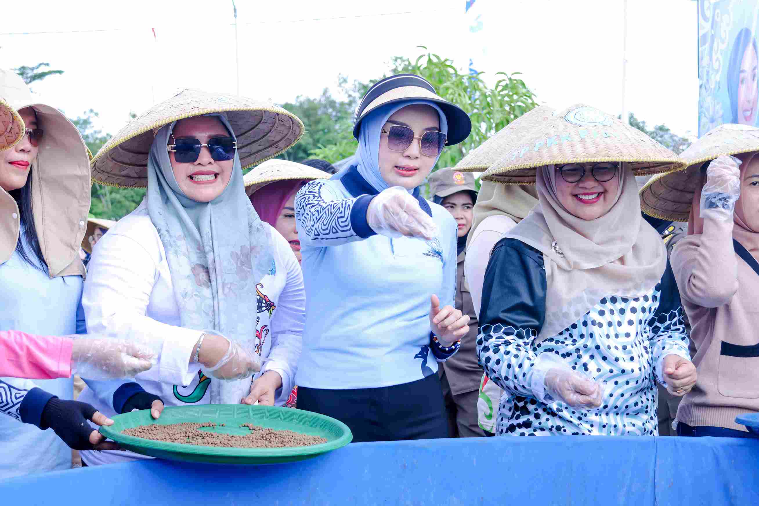 Ketua TP-PKK Kalteng Ajak Kader Mandiri Pangan Lewat Taman PKK