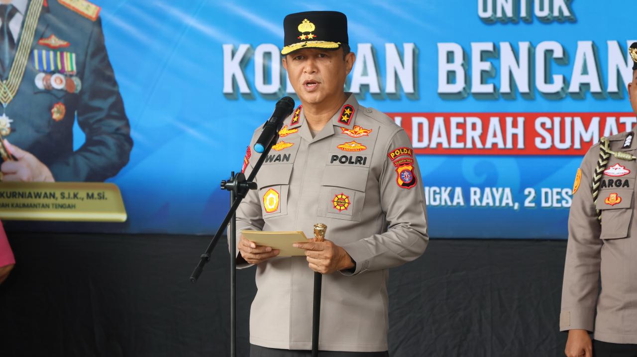 Polda Kirim Tiga Truk Bantuan Logistik untuk Korban Bencana di Aceh, Sumut, dan Sumbar