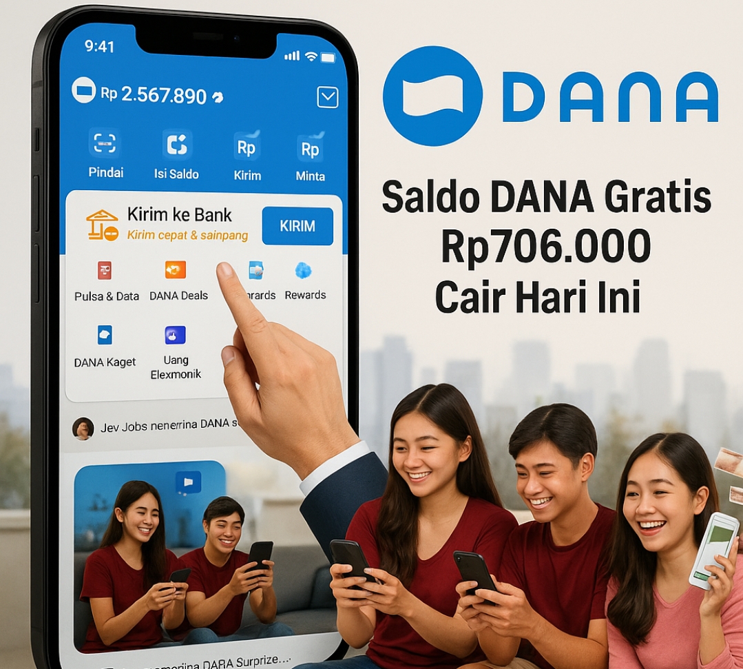 Main Game Ini Langsung Bisa Dapat Saldo DANA Gratis Rp225.000? Cek Caranya