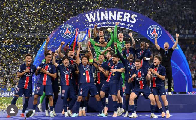 PSG Juara Liga Champions 2025 Usai Libas Inter Milan 5-0