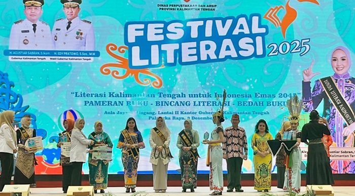 Barito Timur Raih Dua Penghargaan Bergengsi di Festival Literasi Kalteng 2025