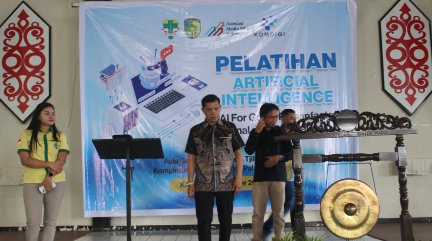 Pemuda Katolik Palangka Raya Gelar Pelatihan 'AI for Good', Tekankan Etika dan Literasi Digital