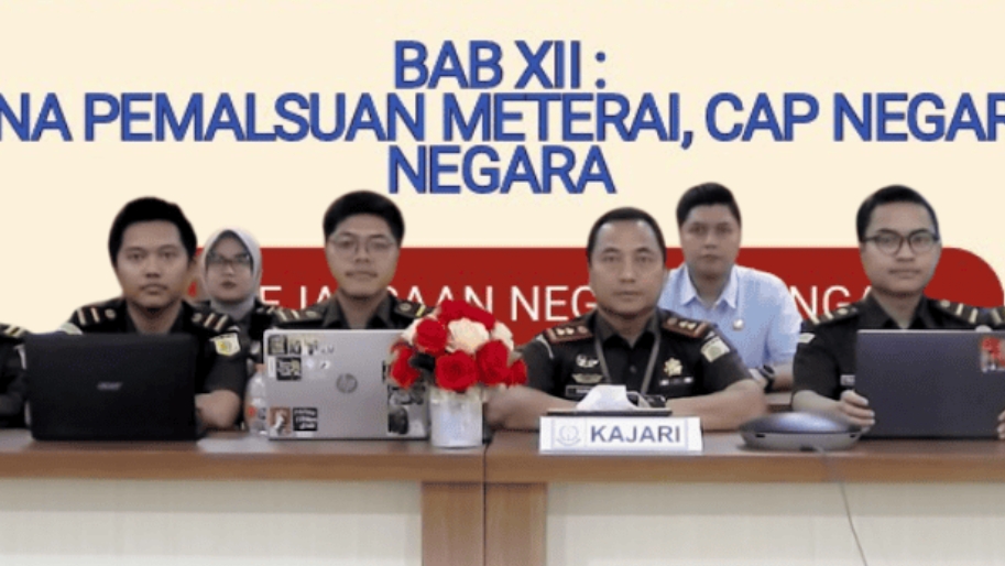 Kajari Barito Timur Ikut FGD KUHP Nasional, Bahas Tindak Pidana Pemalsuan