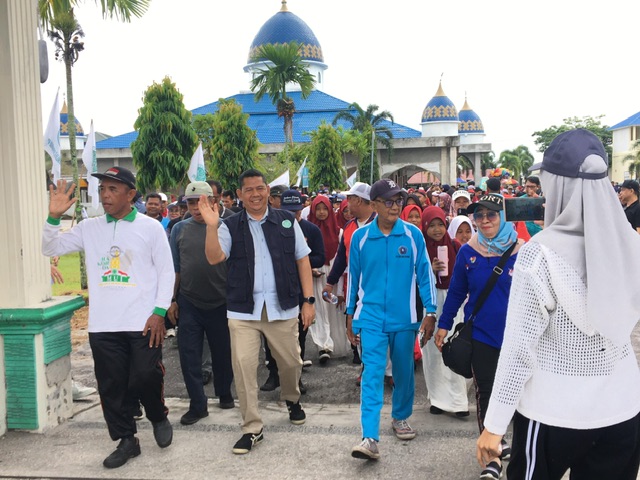 Jalan Sehat Warnai Milad BKPRMI ke-48 di Palangka Raya