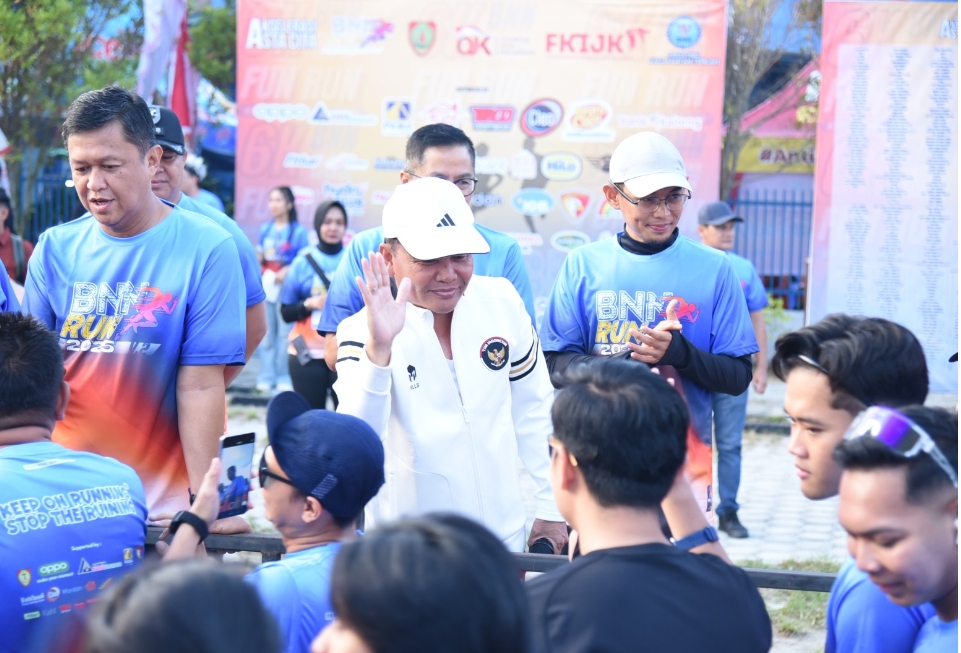 BNN Run 2025 Volume 2 Meriah, 1.400 Pelari Ramaikan Aksi Sehat Tanpa Narkoba
