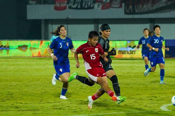 Takluk dari Taiwan 1-2, Timnas Wanita Indonesia Gagal Lolos ke Piala Asia Wanita 2026