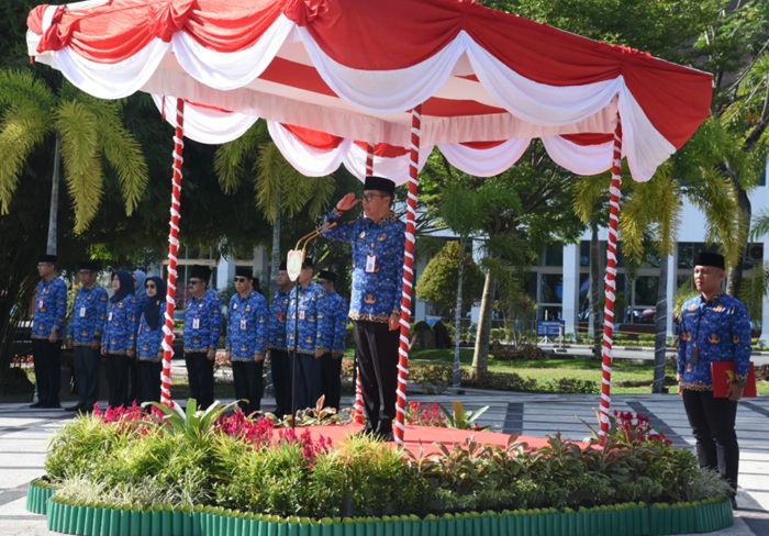 Usai Upacara Hari Kesaktian Pancasila, Gubernur Lepas 123 Atlet ASN Kalteng ke Pornas Korpri 2025