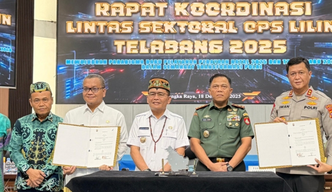 BBPOM Palangka Raya dan Polda Tandatangani Kerja Sama Pengawasan Obat dan Makanan