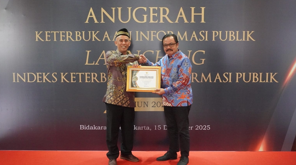 Pemprov Kalteng Raih Predikat Informatif untuk Keempat Kalinya di Anugerah KIP 2025