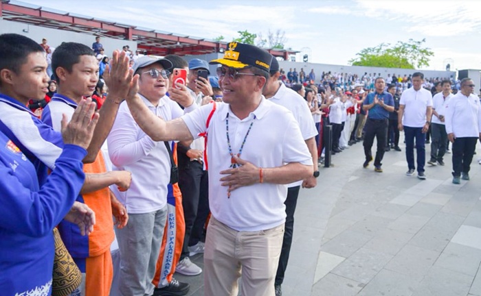 Antusiasme Pelajar Sambut Launching Cek Kesehatan Gratis di Kalteng