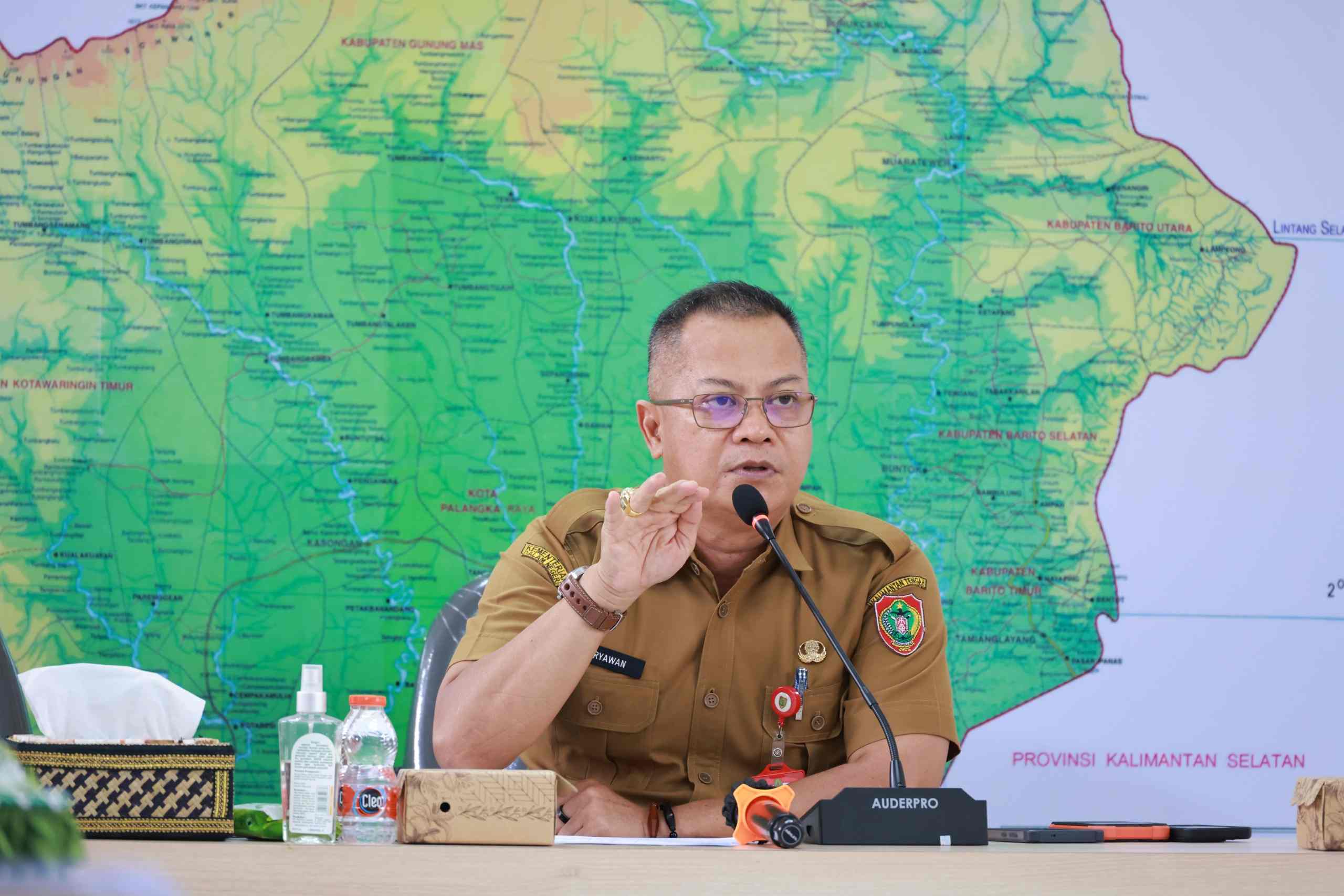 Rapat Progres Data Desa untuk Dukung Program Kartu Huma Betang Sejahtera