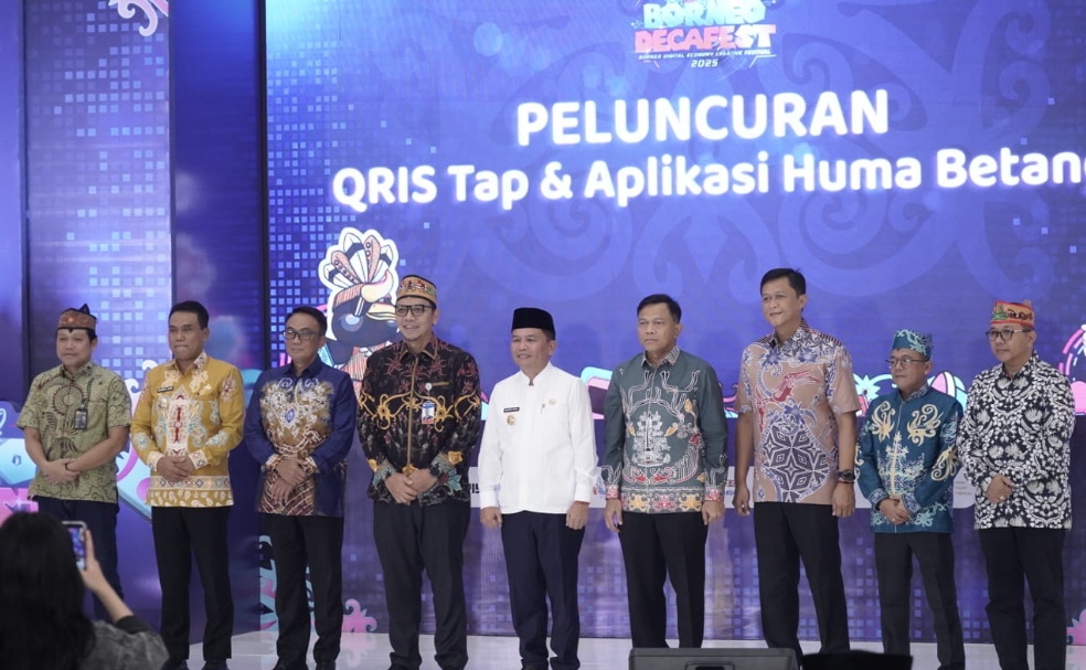 Gubernur Buka Borneo Decafest 2025, Luncurkan Aplikasi Huma Betang
