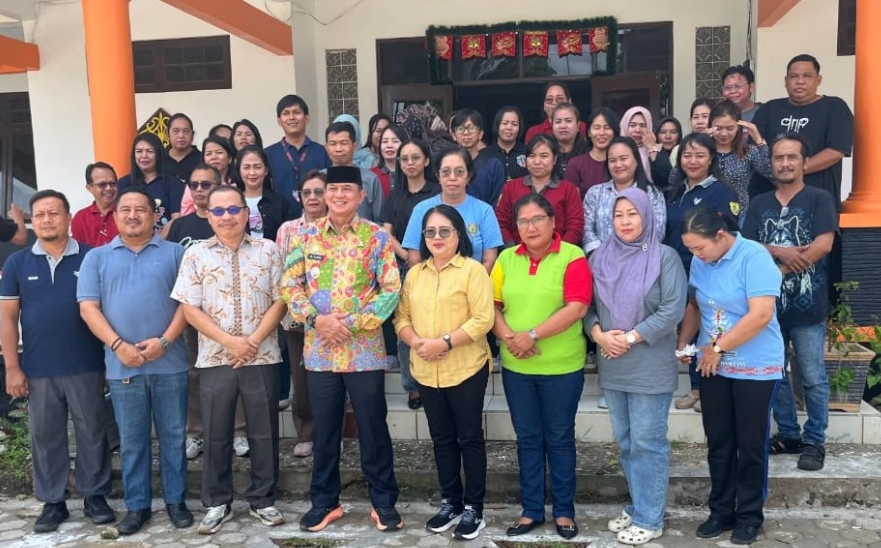 Bupati Barito Timur Silaturahmi ke OPD dan Tinjau Lingkungan Kerja ASN