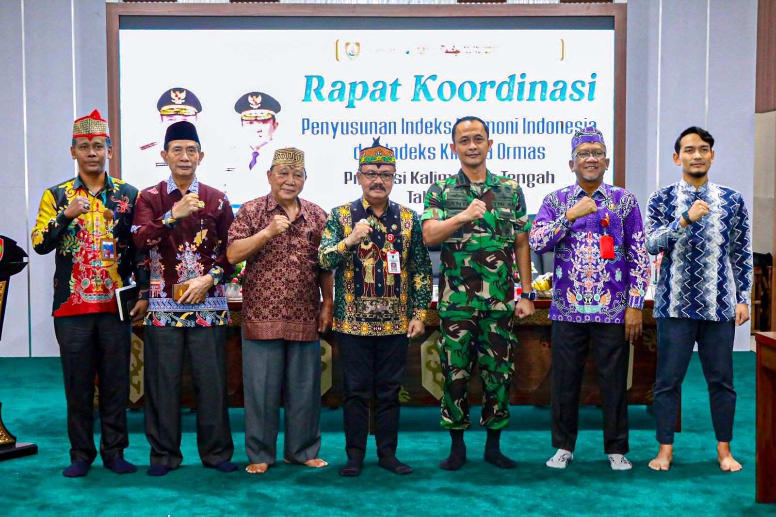 Rakor Indeks Harmoni di Kalteng, Herson Tegaskan Ormas Harus Profesional!