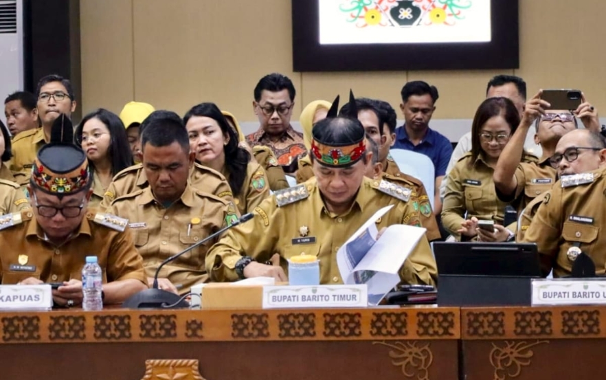 Hadiri Rakortek Peternakan Kalteng, Bupati Bartim Dukung Program SISKA dan Ketahanan Pangan