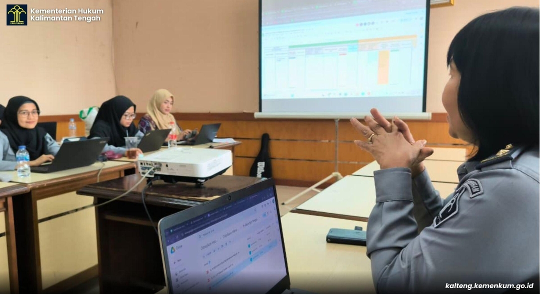 Kanwil Kemenkum Ikuti Pembahasan Lanjutan Maturitas KI, Nilai 2025 Lampaui Target Nasional