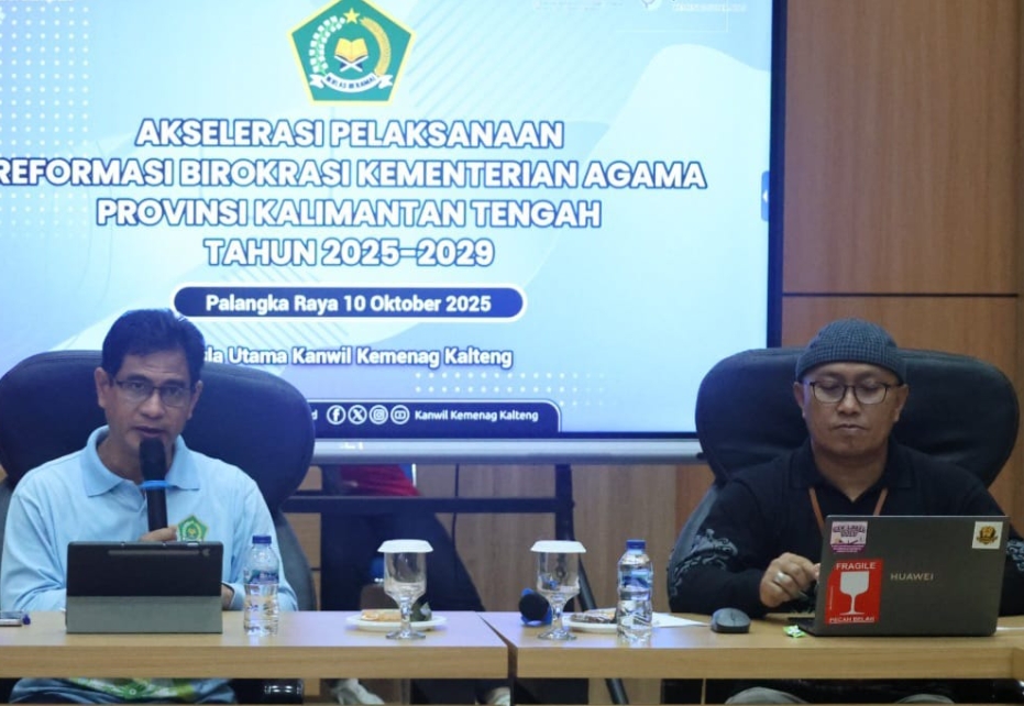 Kanwil Kemenag Komitmen Reformasi Birokrasi 2025–2029, Demi Pelayanan Publik yang Berkah