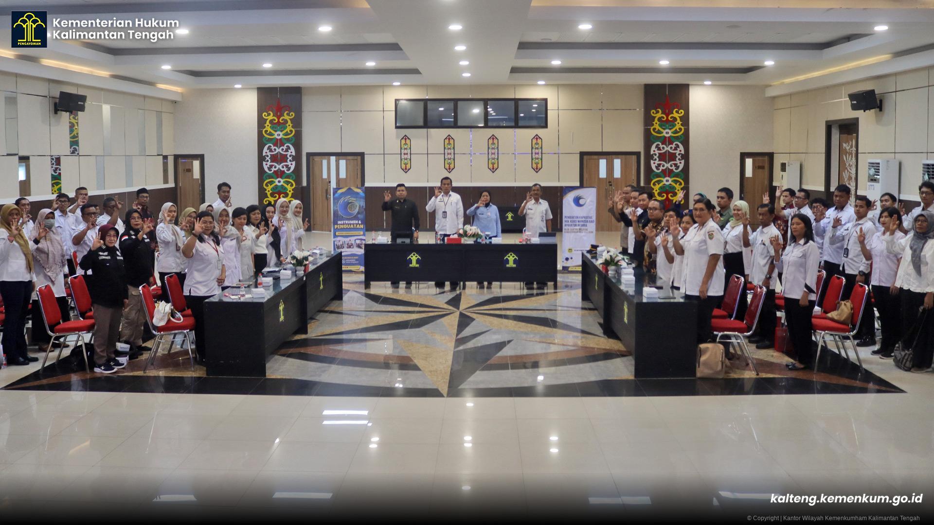 ASN Kalteng Dibekali Penguatan HAM, Kanwil Tegaskan Pelayanan Publik Harus Responsif dan Inklusif