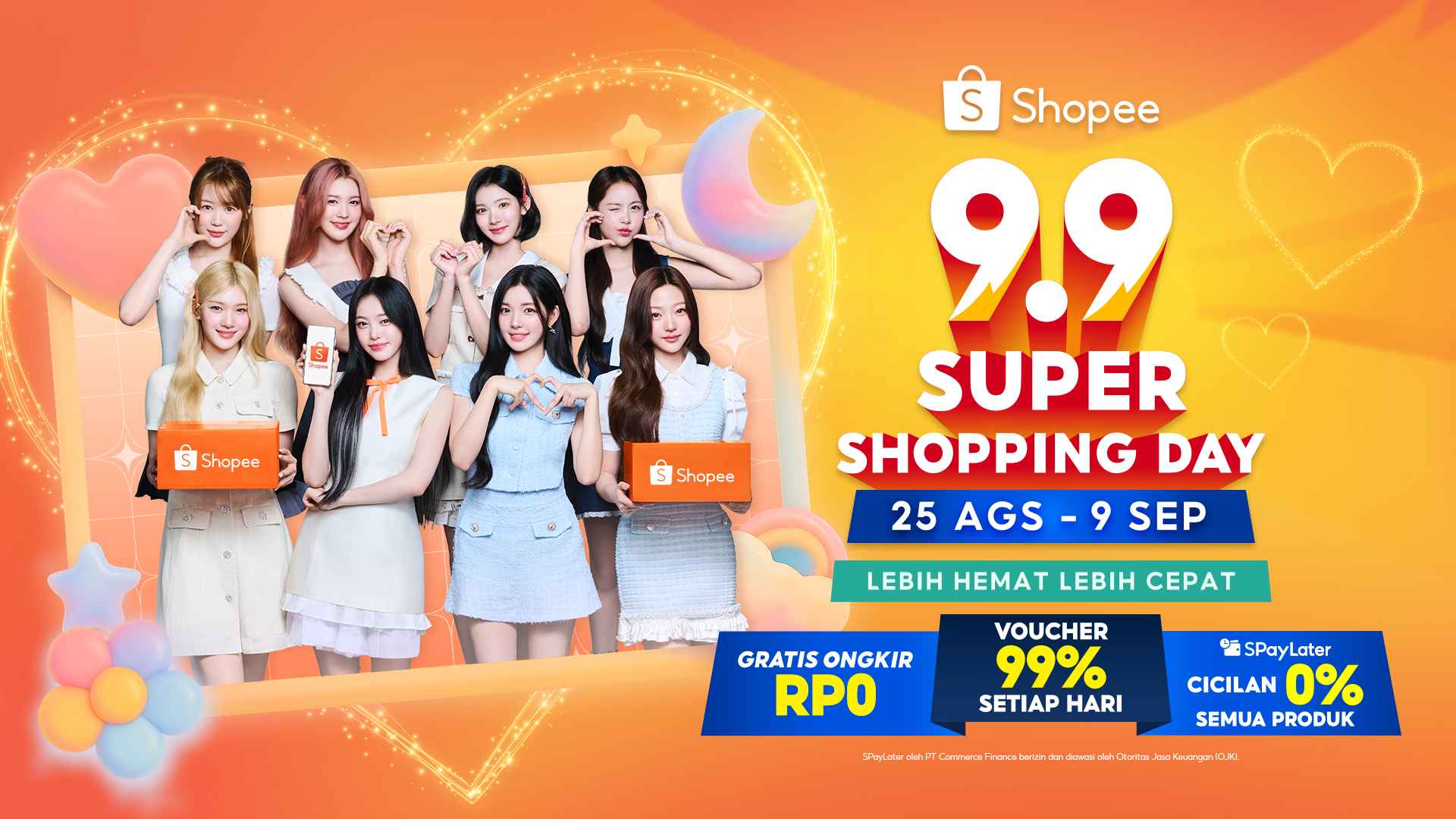 Hearts2Hearts Nyanyi Bahasa Indonesia di Iklan Shopee 9.9 Super Shopping Day! Fix Carmen Yang Ngajarin!
