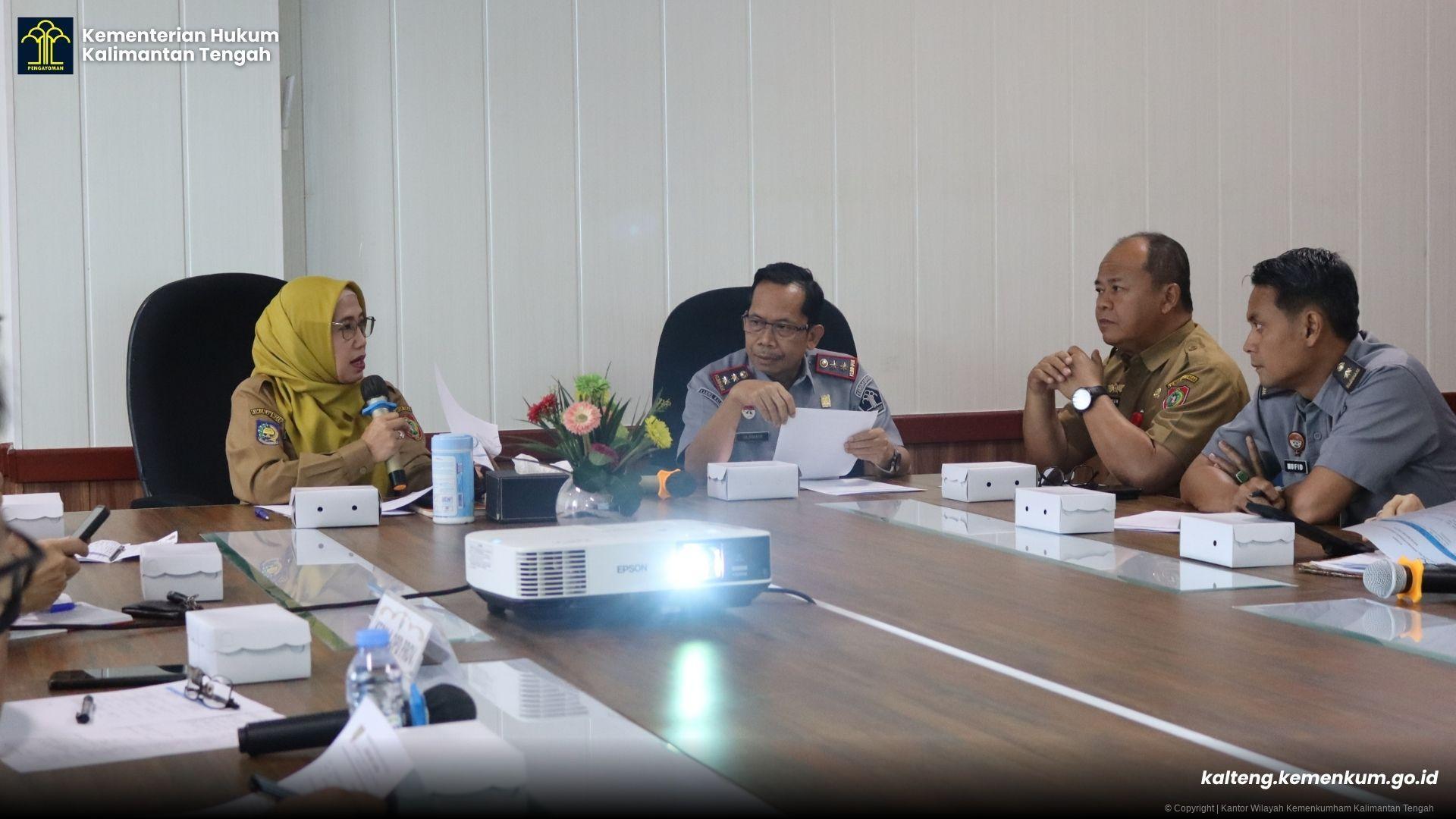1.571 Pos Bantuan Hukum Desa/Kelurahan di Kalteng Bakal Diresmikan Menkum, Pemprov-Kanwil Rapat Koordinasi