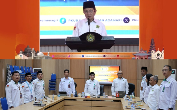 Aplikasi SI-RUKUN Diluncurkan, KUA Jadi Garda Terdepan Deteksi Dini Konflik Keagamaan, Kemenag Kalteng Komitme