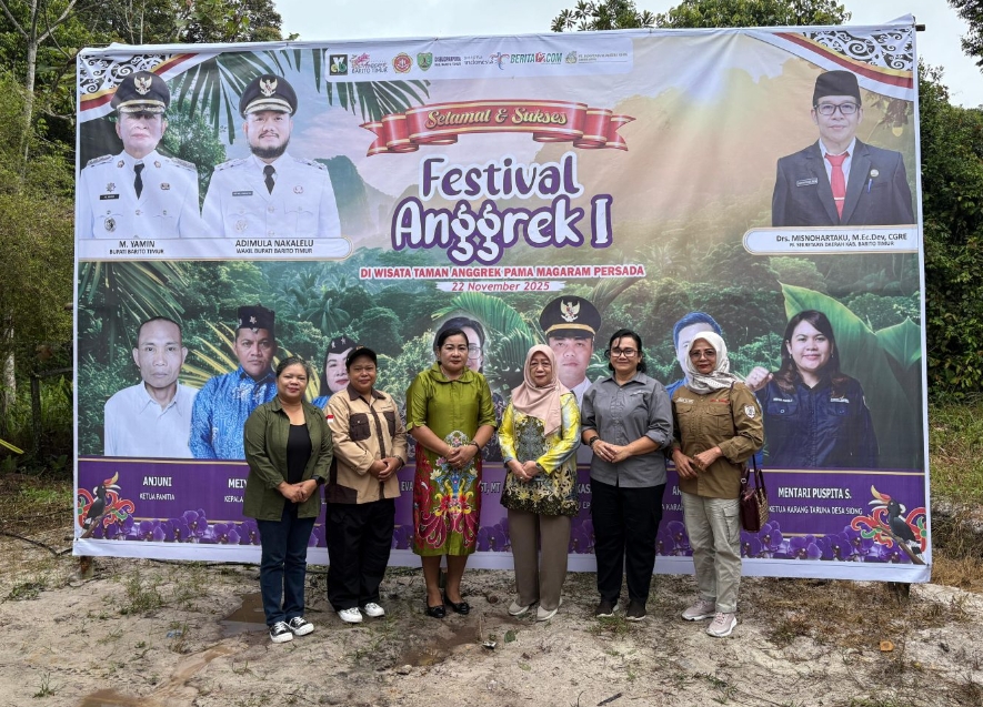 Festival Anggrek I Barito Timur Digelar, Desa Siong Diproyeksikan Jadi Sentra Anggrek Kalteng