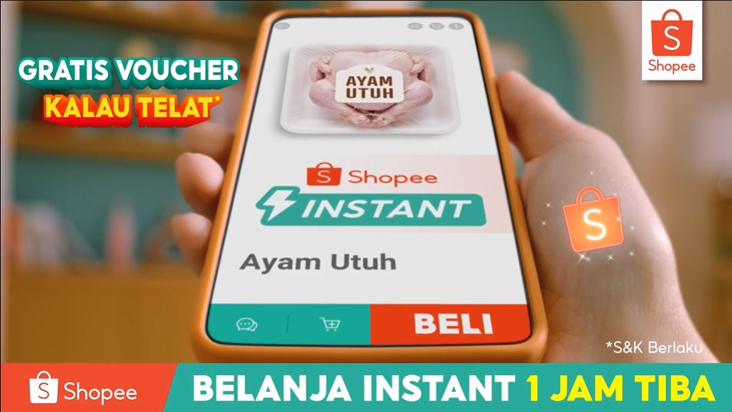 Butuh Belanja Cepat? Shopee Kini Hadirkan Layanan Belanja Instant 1 Jam Tiba dengan Diskon 50%