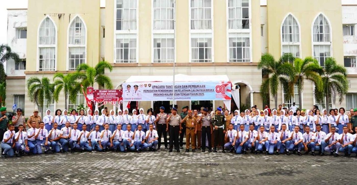 Pusdiklat Paskibraka Kalteng 2025 Resmi Dibuka, 54 Calon Siap Kibarkan Merah Putih