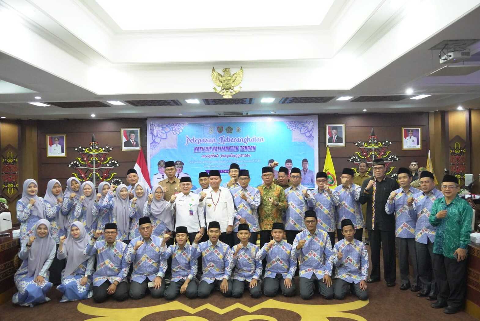 Gubernur Lepas 58 Kafilah Kalteng ke STQH Nasional 2025: Bawa Marwah Daerah ke Kendari