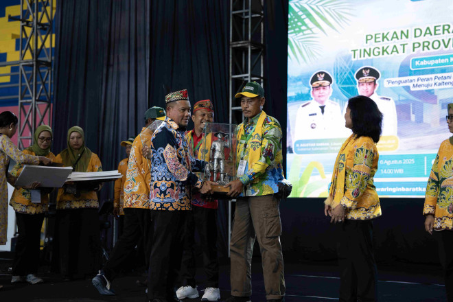 Pekan Daerah Petani Nelayan XIV Kalteng Ditutup dengan Haru di Pangkalan Bun