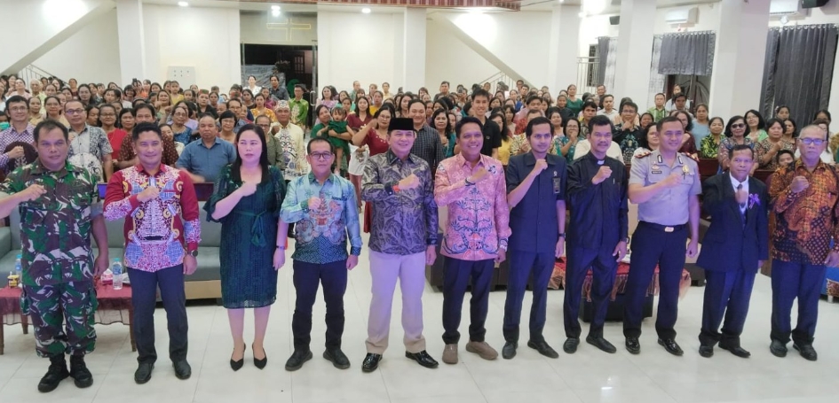 Safari Natal 2025, Bupati Barito Timur Ajak Warga Jaga Toleransi dan Kebersamaan
